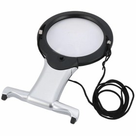 Resim - 2x 6x Led Eller Serbest,boyun Asılı,dıkış,okuma İçin En Uygun Büyüteç 11b-1 