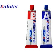 Resim kafuter Metal Plastik Cam Ahşap Çok Güçlü Yapıştırıcı 8x2 16 gr Kasa Tamir 