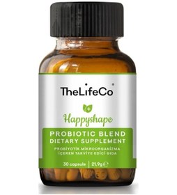 Resim TheLifeCo Happyshape Probiyotik 30 Kapsül 
