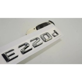 Resim DK Tuning E220D Bagaj Krom Metal 3m 3D Yazı Logo 