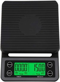 Resim teknotrust Zaman ayarlı hassas tartı, 0.1g hassasiyet, çok renkli, 3 kg kapasiteli 