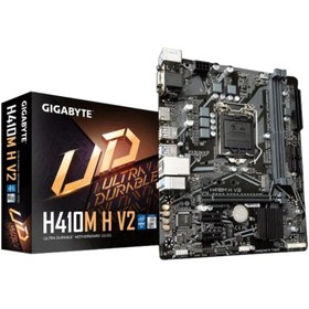 Resim Gigabyte H410M H V2 H470 DDR4 M.2 HDMI MATX 1200p Anakart 