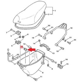 Resim Yamaha Bws 100 Sele Altı Havuzu Gromet 4VP-F4742-00 