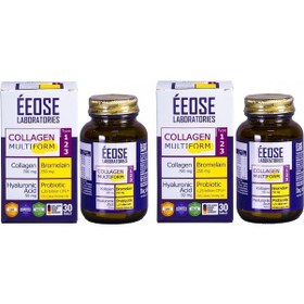 Resim Eeose MultiForm Collagen Bromelain Hyaluronik Asit ve Probiyotik 30 Tablet 
