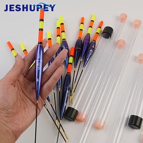 Resim JESHUPEY 1 Adet Gündüz & Gece Balıkçılık Şamandırası Isırık Göstergeli - 3g-14g Büyük Yüzey Yüzdürme, Mavi ve Karanlıkta Parlayan Seçenekler, Okyanus Trolling & Tekne Balıkçılığı için Dayanıklı Plastik Silindir Tasarımı, Koyu Renkte Parlar, Sağlam Yapı, Profesyonel Balıkçılar İçin 