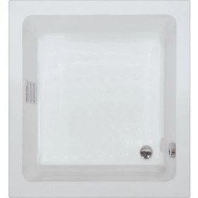 Resim Toronto Mini Kare Küvet 100x100, H43 (Gövde + Metal Ayak + Ön Panel) 