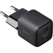 Resim AUKEY PA-B1T-BK 20W Omnia II Mini GaN PD QC 3.0 Type C Hızlı Şarj Adaptörü 