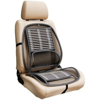 Maiyame Evrensel Araç İçin Nefes Alabilen Bambu Kömürlü Pu Deri Arka Koltuk Yastığı - Kaymaz, Yıkanabilir, Kolay Temizlenir