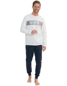 Resim U.s Polo 18830 Yuvarlak Yaka Pijama Takımı 001 