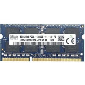 Resim Hynix Sk Hmt41gs6bfr8a-pb 8gb Ddr3-1600 Mhz Pc3l 12800 1.35v 16 Çip Notebook Ram Kutusuz 