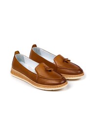 Resim Bestello Püsküllü Poli Loafer 020-049 Kadın Ayakkabı Taba 