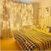 Resim 8 Fonksiyonlu Uzaktan Kumandalı Peri Perde LED - 3x3 Metre Günışığı 