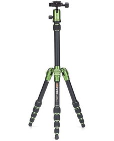 Resim Benro MeFOTO A0350Q0G BackPacker Travel Tripod Kit (Green) 
