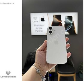 Resim Apple iPhone 16 İkinci El TR | 256 GB | Beyaz 