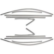 Resim Audi A3 Sedan Krom Cam Çerçevesi 12 Parça 