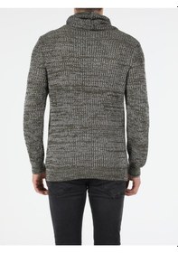 Resim Colin's Slim Fit Sal Yaka Erkek Haki Kazak CL1050048_Q1.V1_KML 