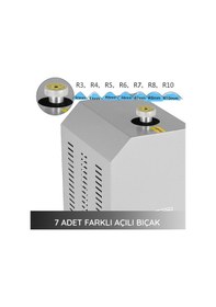 Resim Mühlen L777 Elektronik Köşe Kesme/Yuvarlama Makinesi Elektrikli K 
