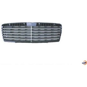 Resim Mercedes W210 Ön Panjur Peteği 11 Krom Çıtsiy95- Ref No: A2108880123 Uyumlu Mer0910004 