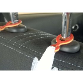 Resim Lucest Otomobil koltuk çöp torbası kancası (Plastik Aparattır!!!) 