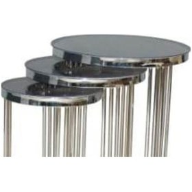 Resim Brc Bufalo Zigon Model 1012 Düz Siyah Temper Cam Gümüş Renk Kapl 