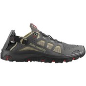 Resim Salomon Techamphıbıan 5 Erkek Outdoor Ayakkabı L47114900-pewter/moth/fiery Red Bej - Gri - Kırmızı 