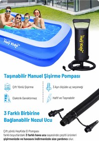 Resim Heykida Çift Yönlü Manuel El Pompası 