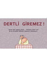 Resim Dert Mi Dinleyeceğiz Hep Kapı Önü Paspas Lovebug-t 