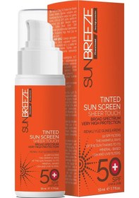 Resim Sunbreeze Tinted Renkli Yüz Güneş Kremi SPF50+ 50 ML 