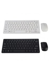 Resim Platoon PL-395 Mini Kablosuz Q Klavye Mouse Set 