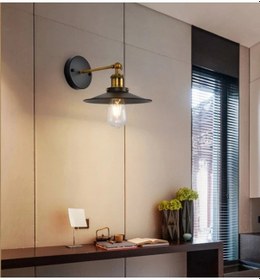 Resim Mylights Retro Rustik Vintage Mafsalı Aplik Duvar Lambası 22 Diğer 