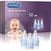 Resim Alvita Nazal Aspiratör Ucu 12 Adet 