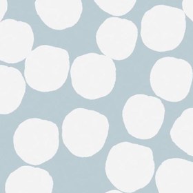 Resim BLUE POLKA DUVAR KAĞIDI 