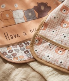 Resim Babydonat Beary Comfort 2’li Set Su Geçirmez Uzun Kollu Bebek Mama Önlüğü 6-24 Ay - Leke Tutmaz Sıvı Geçirmez 
