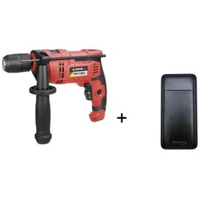 Resim Stayer TM710BA 710 W Darbeli Matkap 13 MM Kırmızı + Akdeniz Taşı 