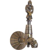 Resim Osmanlı Musluğu Antik Sarıklı 1/2 (%100 Pirinç) - Sarı 