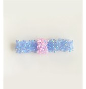 Resim Blue Sparkling Bow Hair Clip 