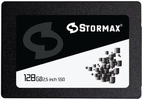 Resim Stormax 128GB SSD 2 5" Sata3 550-530MB/S Black SERI-SMX-SSD30BLCK/128G 