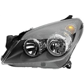 Resim Tyc Opel Astra H Sol Far Siyah Zeminli Tyc Marka 