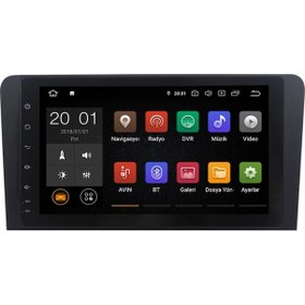 Resim Audi A3 2007-2012 Ürün Kodu: Nav 9904 Hd Navigasyon Kamera Dv 