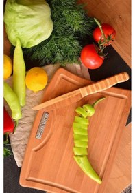 Resim Bambum Vasko Kesme Steak Tahtası Küçük B2540 Krem 