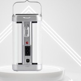 Resim BUFFER® Güneş Enerjili Şarjlı Işık 1200mAh Yeniden Şarj Edilebilir Batarya 