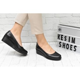 Resim Kesim Shoes Kadın Kapalı Hakiki Deri Ayakkabı 35-44 