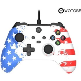 Resim Xbox One Kablolu Turbo Fonksiyonlu Çift Titreşimli Oyun Kolu Joystick Gamepad 