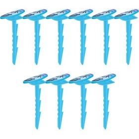 Resim Suntek 10 Adet Plaj Havlusu Klipsi, Havuz Kenarı Dinlenme Mavi 