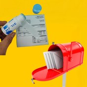 Resim 1 adet Termal Kağıt Silgi, Plastik Malzeme, Banka Kredi Kartı Faturaları ve Express Paket Waybill'leri için, Güvenli Belge Silme Aracı 