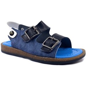 Resim Ayakkabımood Şirin Genç Ortopediklaci Mavi Erkek Çocuk Yazlık San 