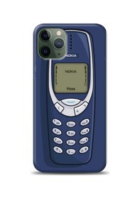 Resim Tüm Modellere Uyumlu Nokia 3310 Tasarımlı Telefon Kılıfı Y-retro11 