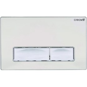 Resim Creavit Design Metal Parlak Krom Kumanda Paneli 