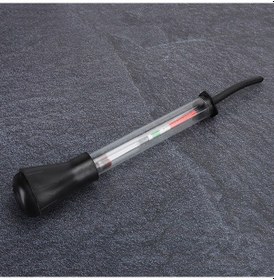 Resim Wezone Araç Aküsü Elektrolit Yoğunluk Ölçer 1.10-1.30 Aralığı Cam Ve Kauçuk Malzeme Profesyonel Ölçüm Aleti 