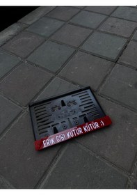 Resim 3m Erik Gibi Kütür Kütür Motor Pleksi Plakalık 